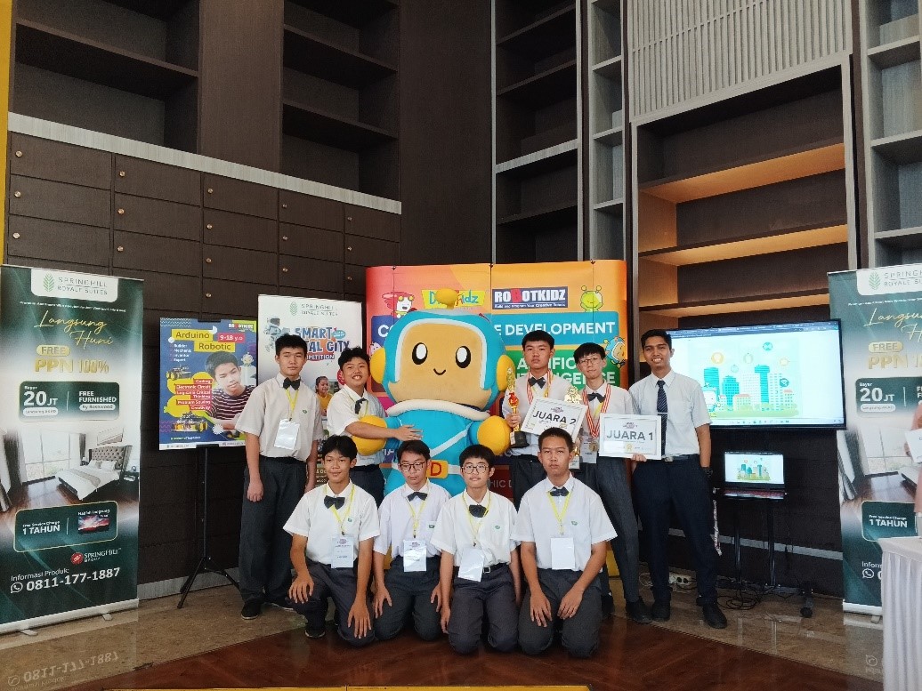 Prestasi Robotic Pertama Siswa SMP Cinta Kasih Tzu Chi