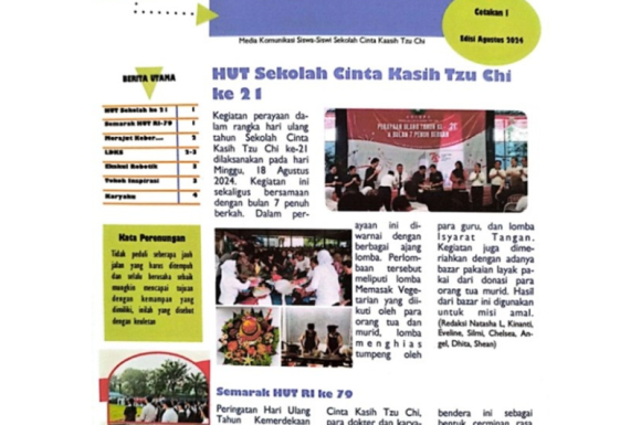 Lahirnya Kembali Ekskul Jurnalistik di SMP Cinta Kasih Tzu Chi