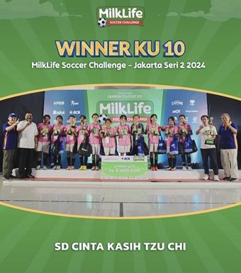 Mendulang Prestasi Emas melalui Kejuaraan Milklife Soccer Challenge KU 10  Tingkat DKI Jakarta Tahun 2024