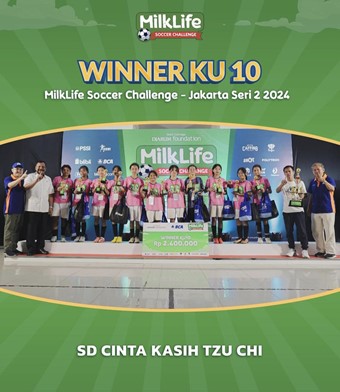 Mendulang Prestasi Emas melalui Kejuaraan Milklife Soccer Challenge KU 10  Tingkat DKI Jakarta Tahun 2024