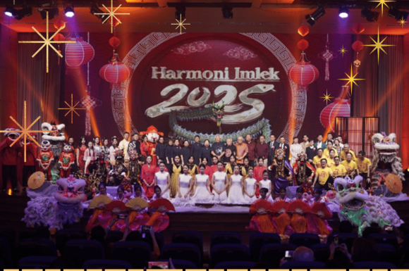 Harmoni Imlek 2025 di Aula Jing Si