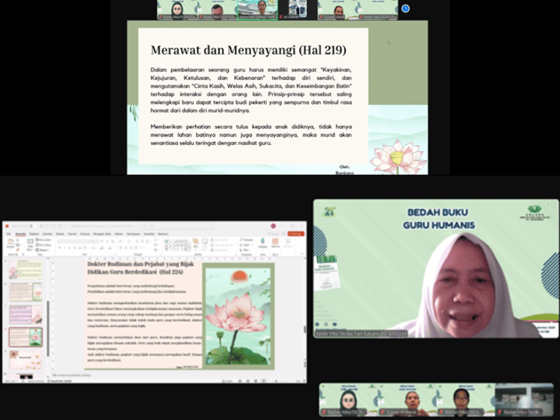 Meningkatkan Budaya Literasi melalui Kegiatan Bedah Buku Guru Humanis