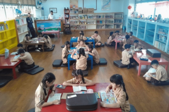 Gemar Membaca Buku Siswa Sekolah Dasar Cinta Kasih Tzu Chi