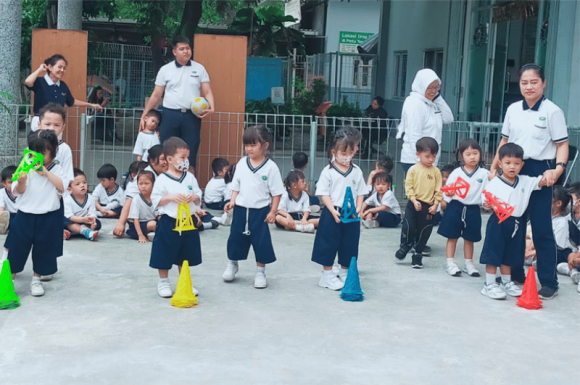 Sport Day Sebagai Kegiatan Penutup Pembelajaran Semester Ganjil di Sekolah KB/TK Cinta Kasih Tzu Chi