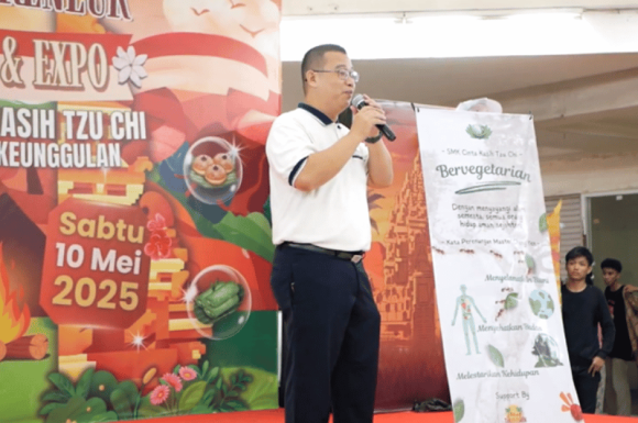 Sosialisasi Vegetarian di Mall Taman Palem