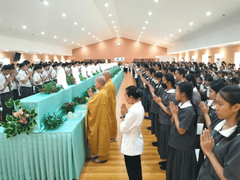 Indahnya Waisak di Sekolah Cinta Kasih Tzu Chi Cengkareng