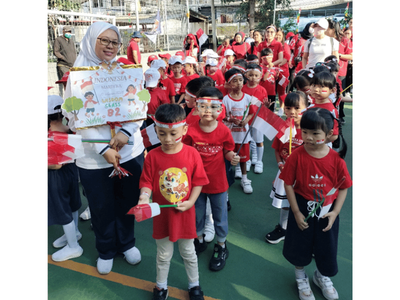 TK Cinta Kasih Tzu Chi Meriahkan HUT RI ke-80 Dengan Semangat dan Kreativitas