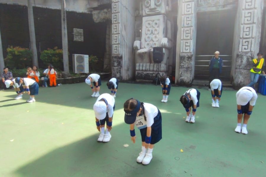 Mengukir Prestasi Melalui Kegiatan Kompetisi Senam Shadow di Ancol, PORSENI 2025