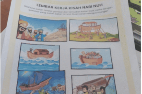 Mengenal Sejarah Nabi Nuh Melalui Pembelajaran Pendidikan Agama Islam  dalam Pendeketan Mengarang Cerita