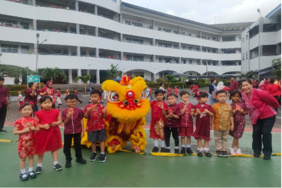 Semangat Imlek di Tengah Rintik Hujan: Keceriaan Perayaan Tahun Baru Imlek 2026 di TK Cinta Kasih Tzu Chi