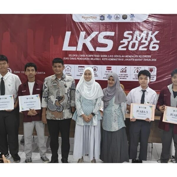 Siswa SMK Cinta Kasih Tzu Chi Raih Prestasi pada LKS SMK Jakarta Barat 1 Tahun 2026 Bidang Web Technologies