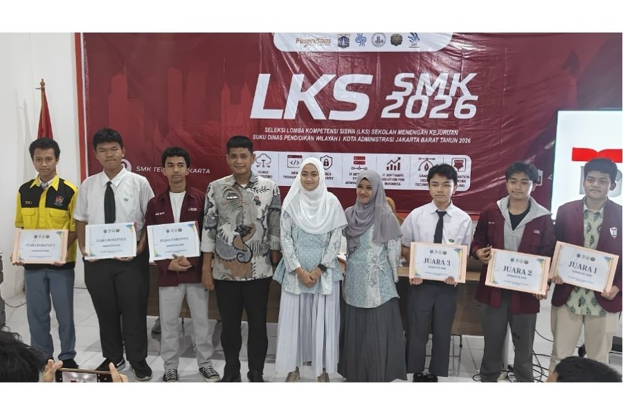 Siswa SMK Cinta Kasih Tzu Chi Raih Prestasi pada LKS SMK Jakarta Barat 1 Tahun 2026 Bidang Web Technologies