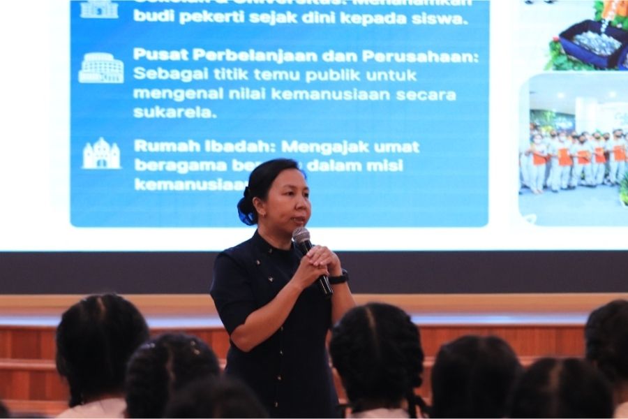 Sosialisasi Program Celengan Bambu  Pendewasaan 2026 Sekolah Cinta Kasih Tzu Chi