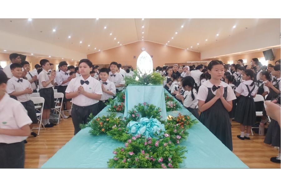 Suka Cita Perayaan Waisak Di Sekolah Cinta Kasih Tzu Chi