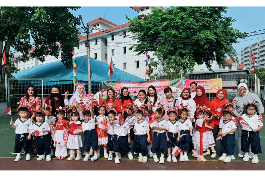 Semarak HUT RI ke-81 Penuh Keceriaan dan Kebersamaan  di TK Cinta Kasih Tzu Chi