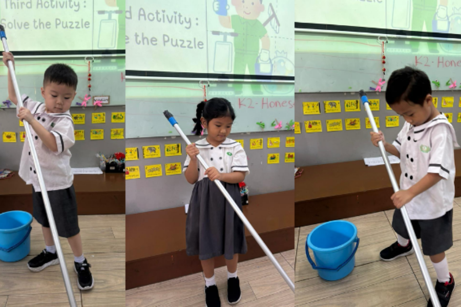 DARI TANGAN KECIL, LAHIR LINGKUNGAN YANG BERSIH!