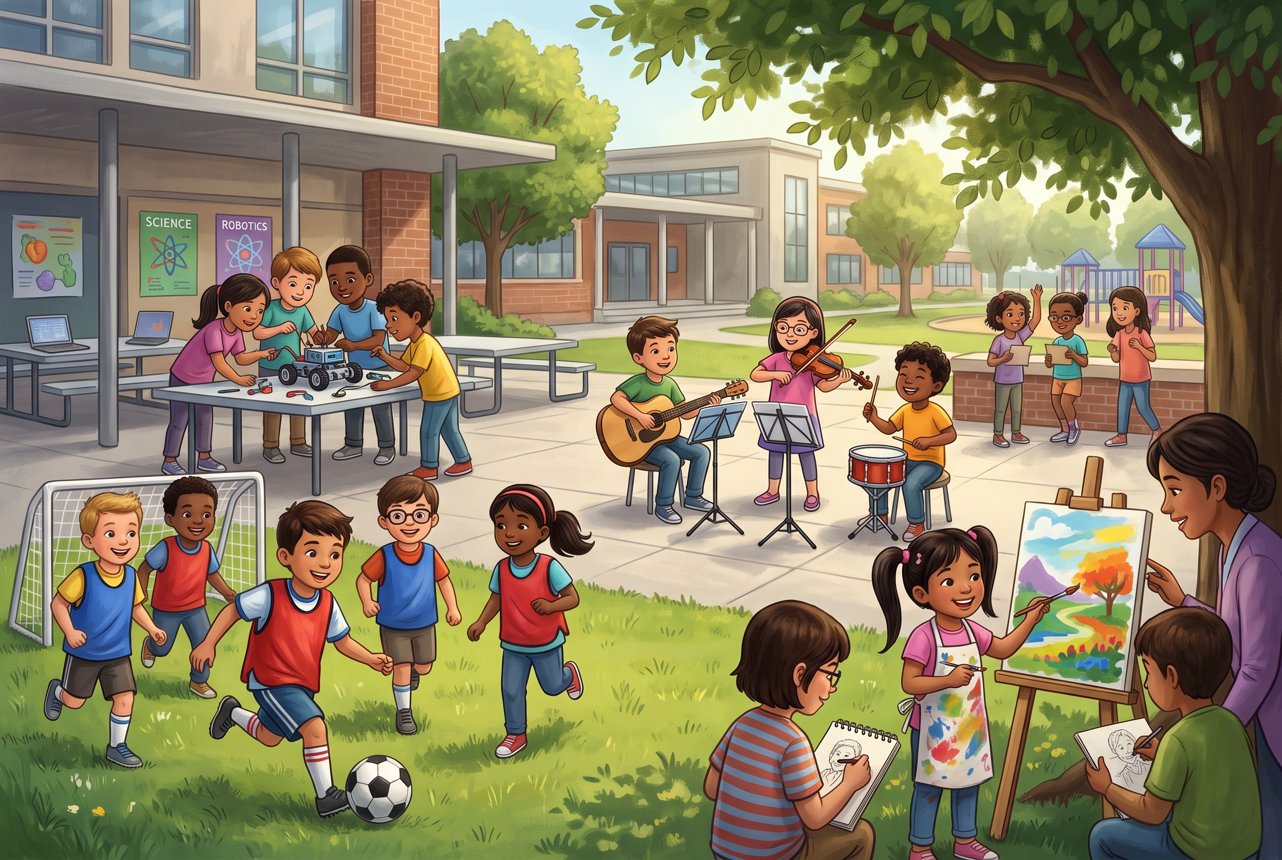 The Importance of Extracurricular Activities for Children’s Development