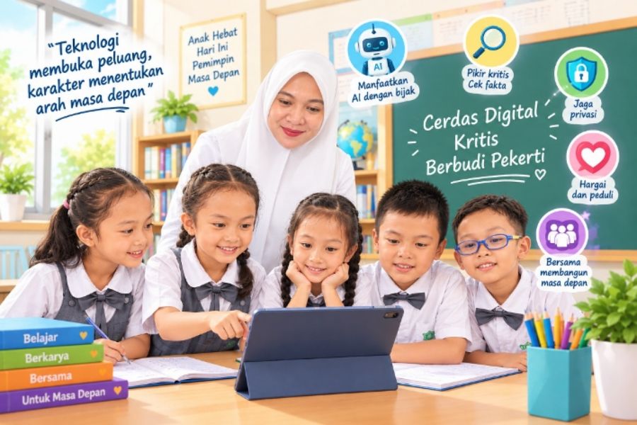MENYIAPKAN ANAK MENJADI CERDAS DIGITAL DAN KRITIS